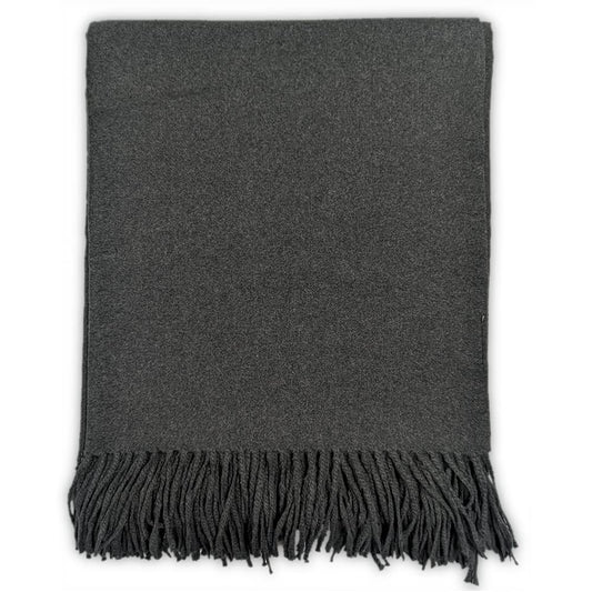 Edinburgh Throw, Charcoal 321-225)