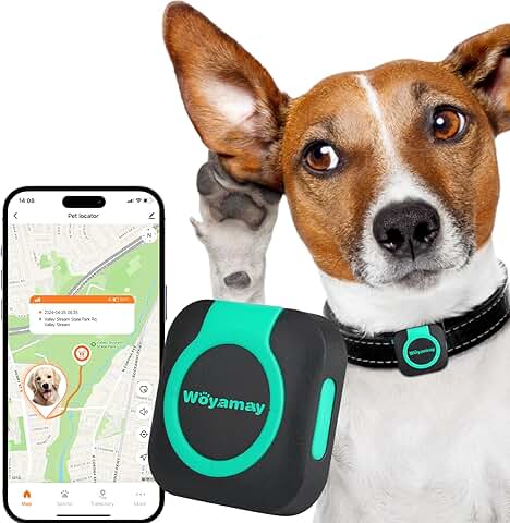 Mini GPS Tracker for Pets with Health Monitoring