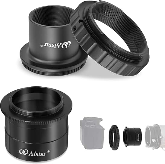 Telescope Photo Adapter for Pentax K Cameras Bundle