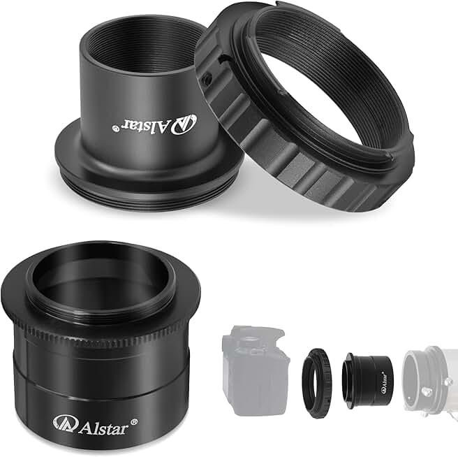 Telescope Photo Adapter for Pentax K Cameras Bundle