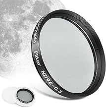 2-Inch Moon Filter for Telescopes, Reduces Glare and Enhances Lunar Details