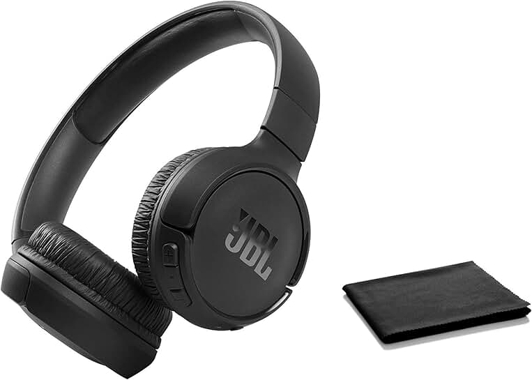 Wireless On-Ear Headphones with Purebass Sound