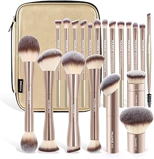 20-Piece Makeup Brush Set with Case