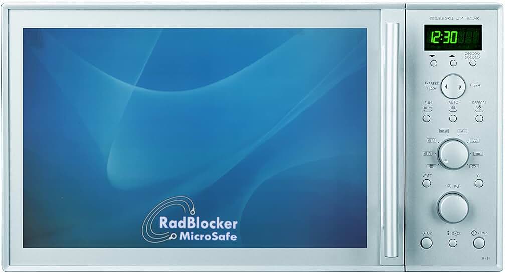 Sea Blue Medium Microwave Cover with Magnetic Shield