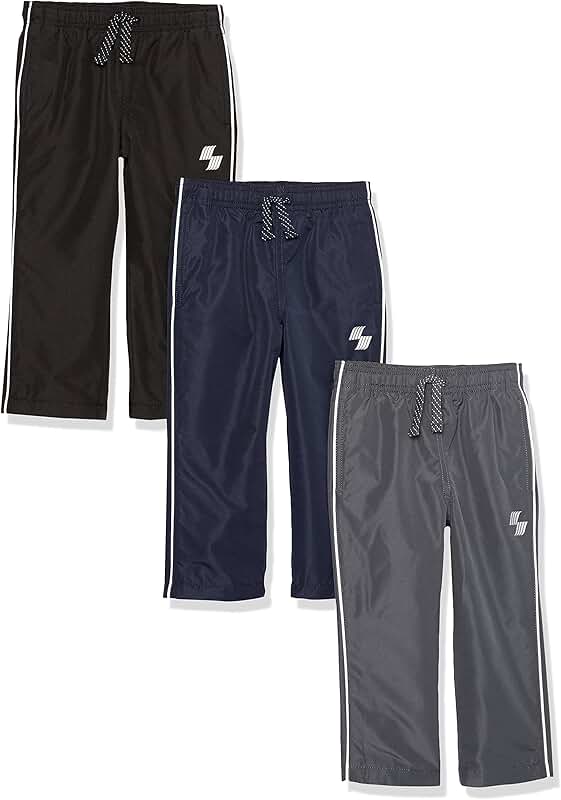 Baby and Toddler Water-Resistant Athletic Pants Pack