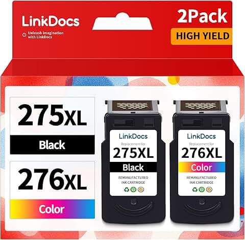 Remanufactured Ink Cartridge Pack for Canon Printers