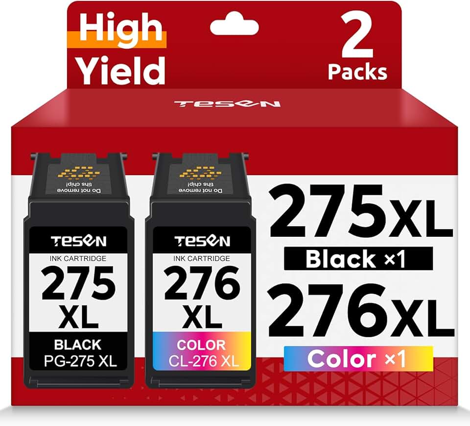 Black ink cartridge set for PIXMA printers