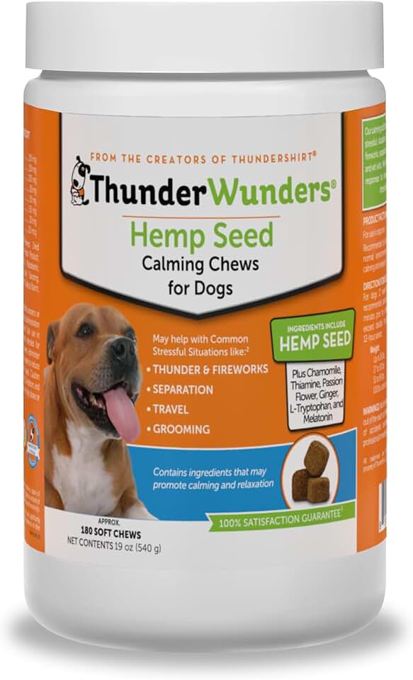 Hemp Dog Calming Chews for Anxiety and Stress