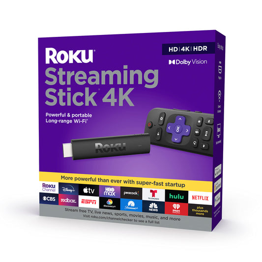 Streaming Stick 4K with Voice Remote and TV Controls
