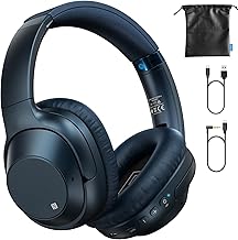 Wireless Over-Ear Noise Cancelling Headphones with 90H Playtime