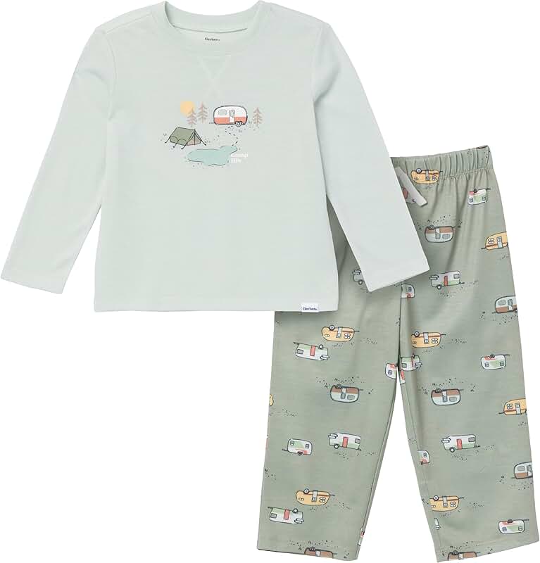 Toddler Boys' 2-Piece Pajama Set, 3T