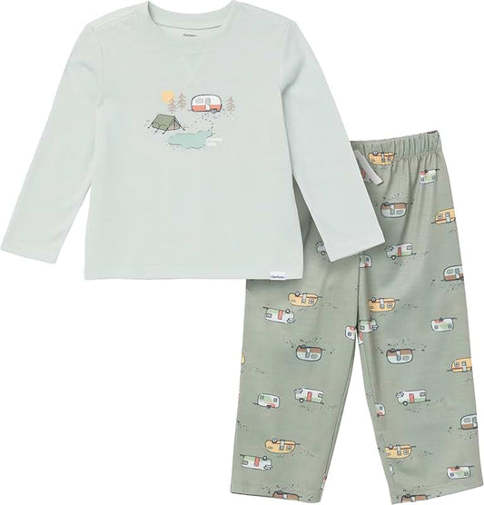 Toddler Boys' 2-Piece Pajama Set, 3T