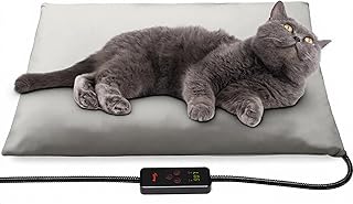 Small Pet Heating Pad with Adjustable Temperature and Timer