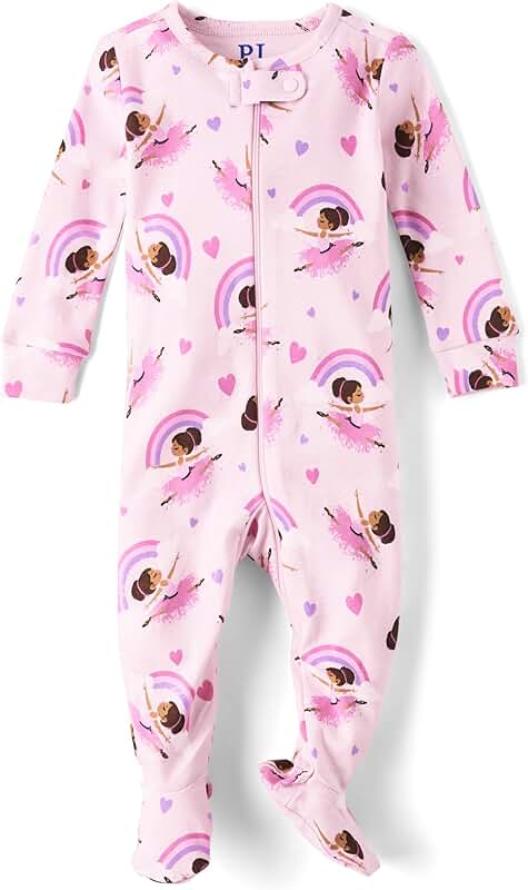 Toddler Boys' Long Sleeve Zip Pajama One Piece