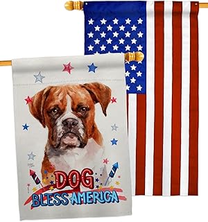 Patriotic Dog House Flag Pack for Garden or Yard