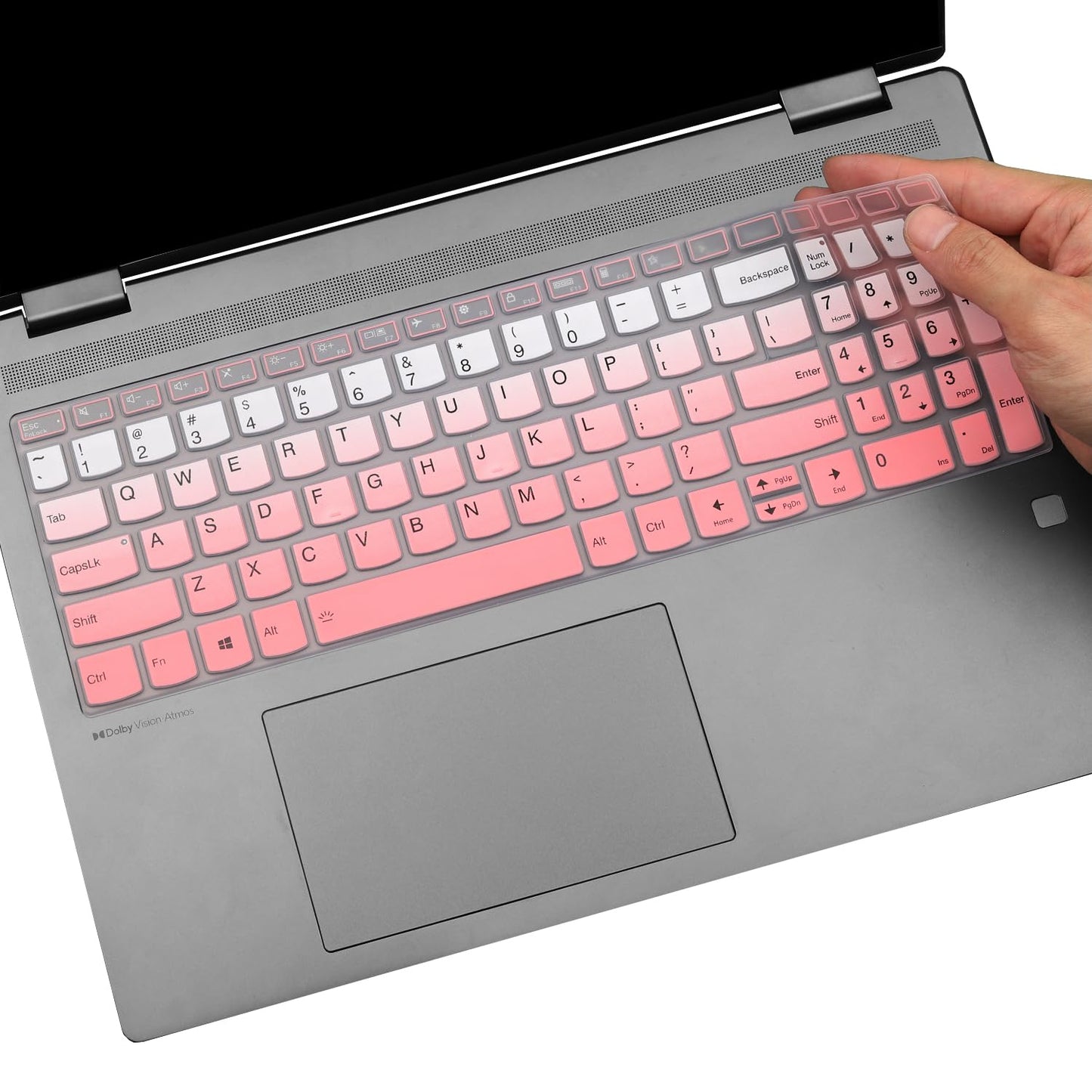 Pink Ombre Keyboard Cover for 15.6" Laptops