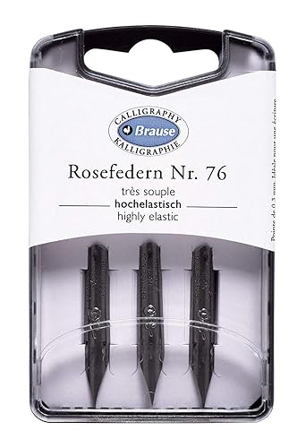 Set of 3 Rose 76 Nibs