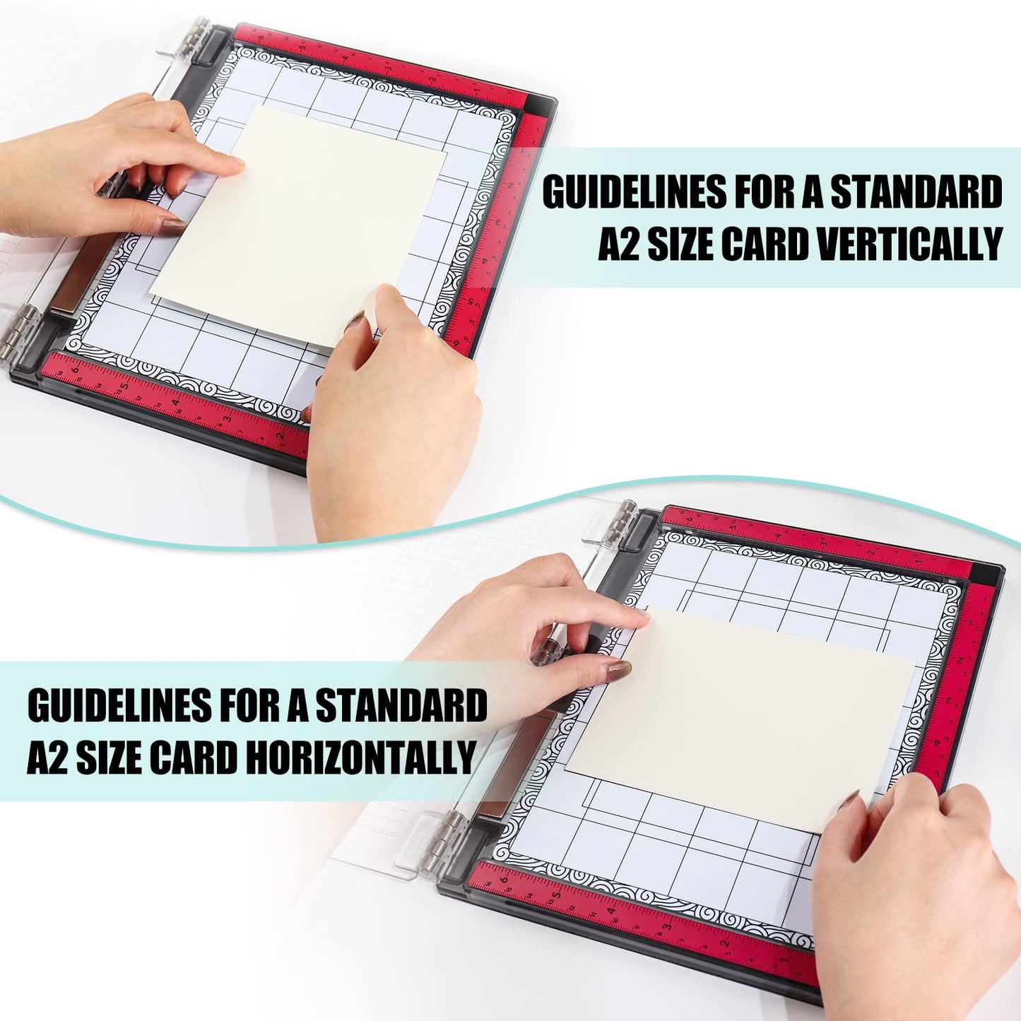 FlexiGrip Stamp Mat Set 5 pcs Low Stick Non-Slip Gridded