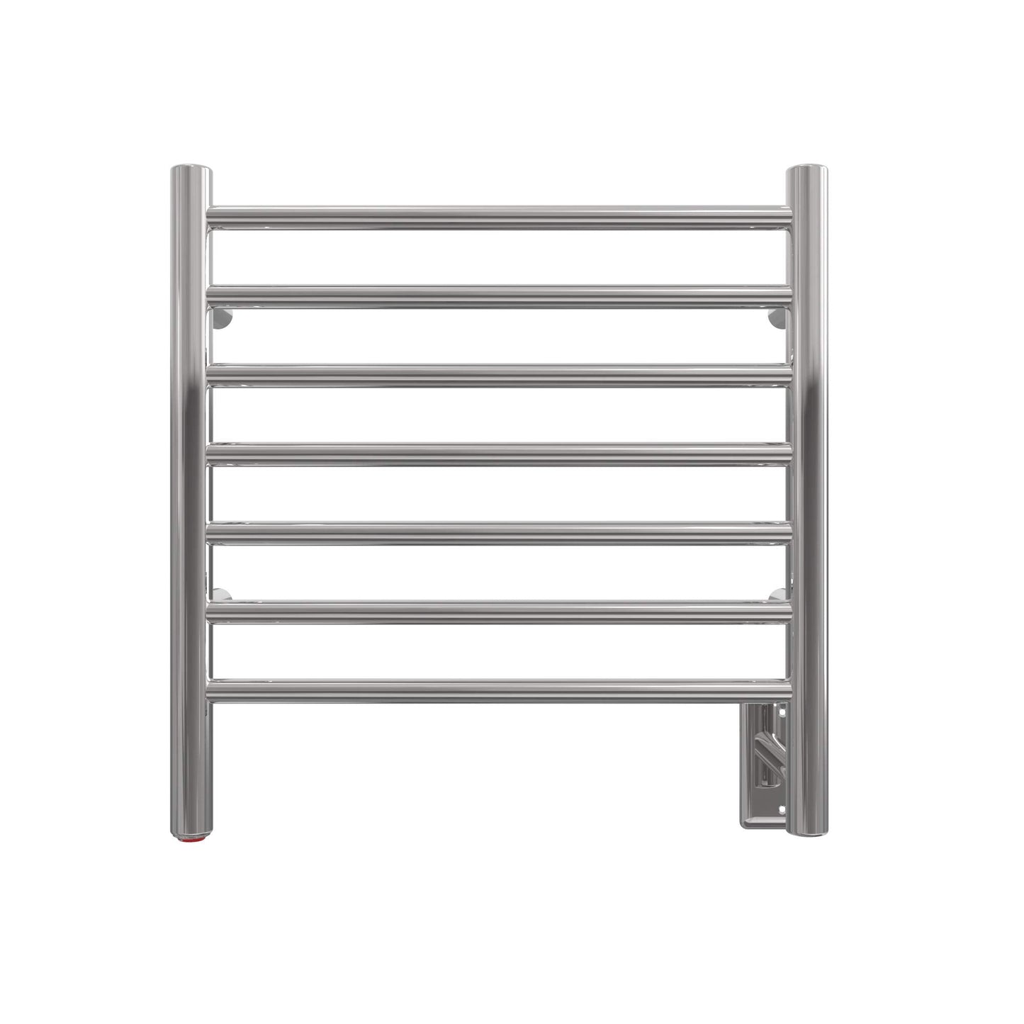 Radiant Small RWHS-SP 7-Bar Plug-in with Hardwire Kit Towel Warmer in Polished