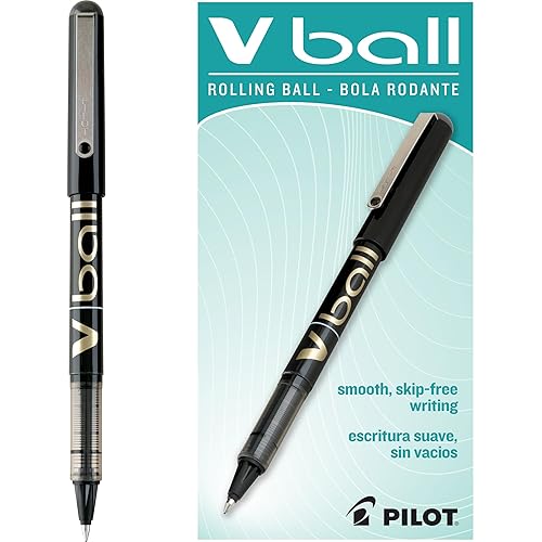 12 Black Fine Point Liquid Ink Pens