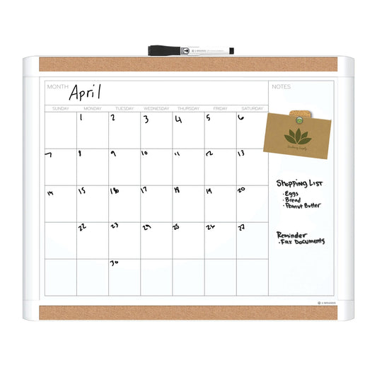 PinIt Dry Erase Board with Marker and Magnet