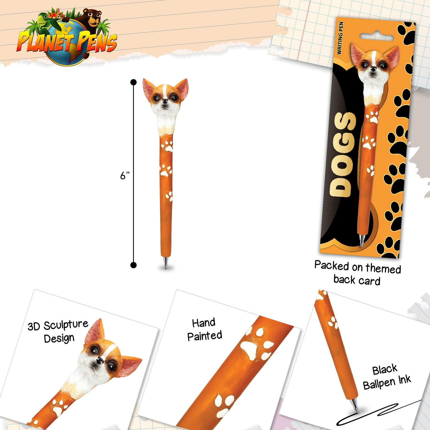Colorful Chihuahua Dog Pen for Kids and Adults