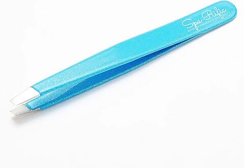Precision Slant Tweezers for Eyebrow and Facial Hair