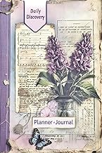 Lavender Daily Planner and Journal, 6x9, Undated