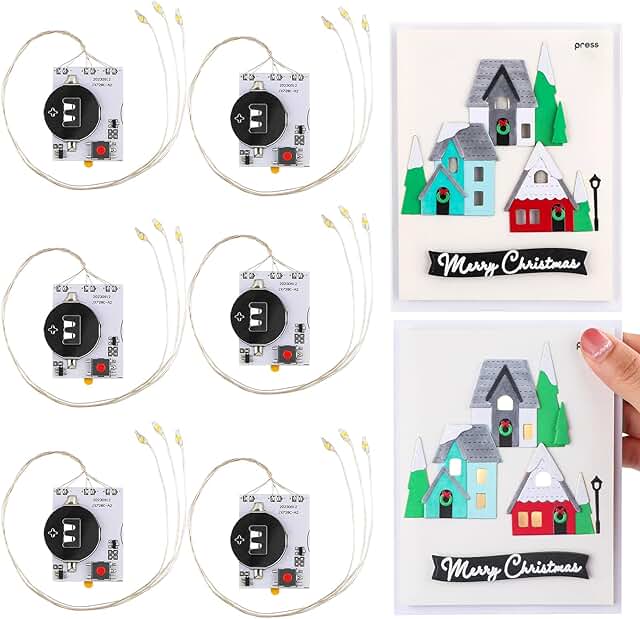 Self-Adhesive Light-Up Units with Warm White LEDs, 21 Pieces
