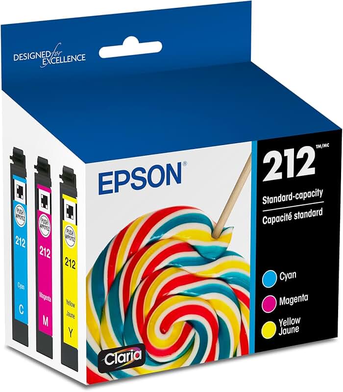 Color Ink Combo Pack for Inkjet Printers
