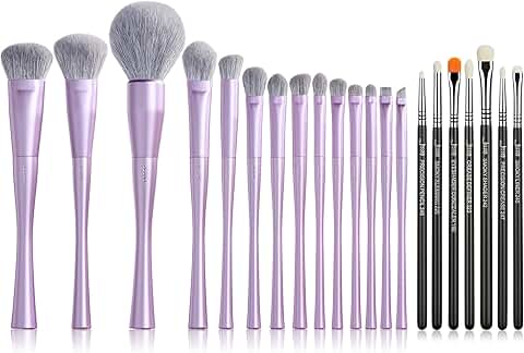 7-Piece Fluffy Eyeshadow Brush Set with Makeup Brushes
