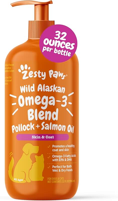 Wild Alaskan Omega-3 Oil for Dogs and Cats