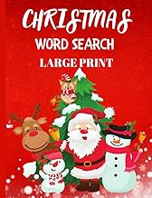 Large Print Christmas Word Search for Adults