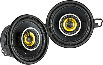 Pair of 3.5-inch 4-ohm coaxial speakers