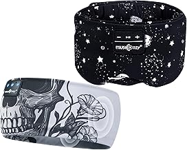 Wireless Sleep Mask with Headphones and Adjustable Band
