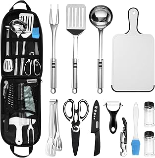 14-Piece Camping Cooking Utensils Set in Storage Bag