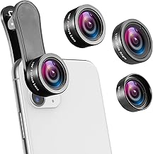 Phone Camera Lens with Wide Angle and Macro