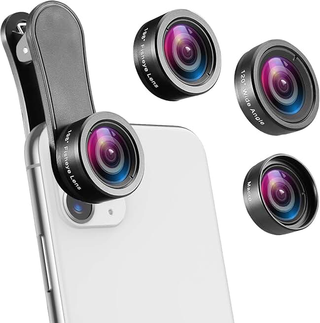 Phone Camera Lens with Wide Angle and Macro