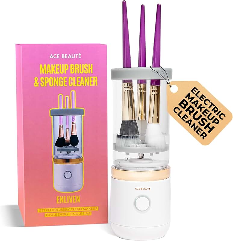 Electric Makeup Brush Cleaner for Deep Cleaning