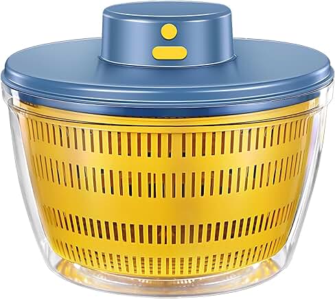 Electric Salad Spinner with USB Charging