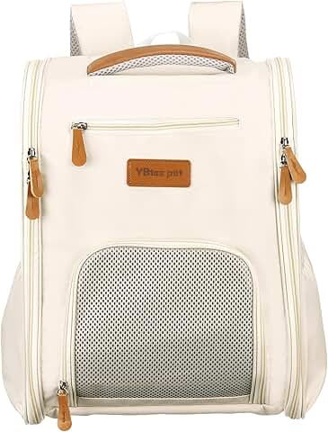 Portable Ventilated Pet Backpack for Travel