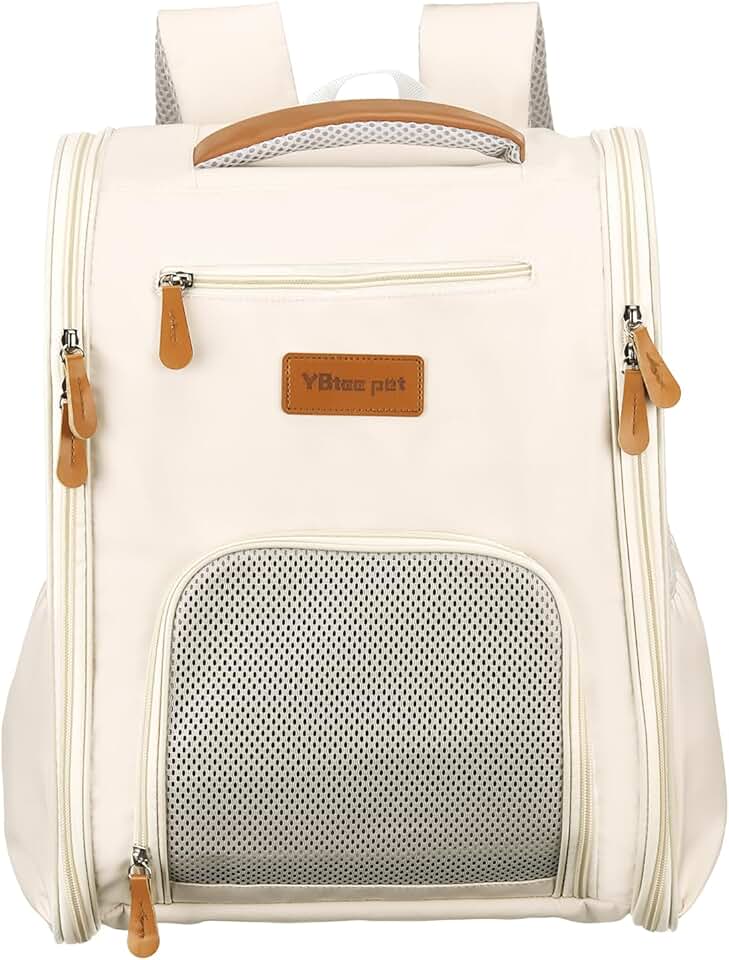 Portable Ventilated Pet Backpack for Travel