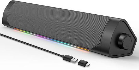 Desktop Bluetooth Speakers with Headphone Jack
