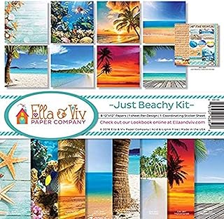 Just Beachy Scrapbook Collection Kit
