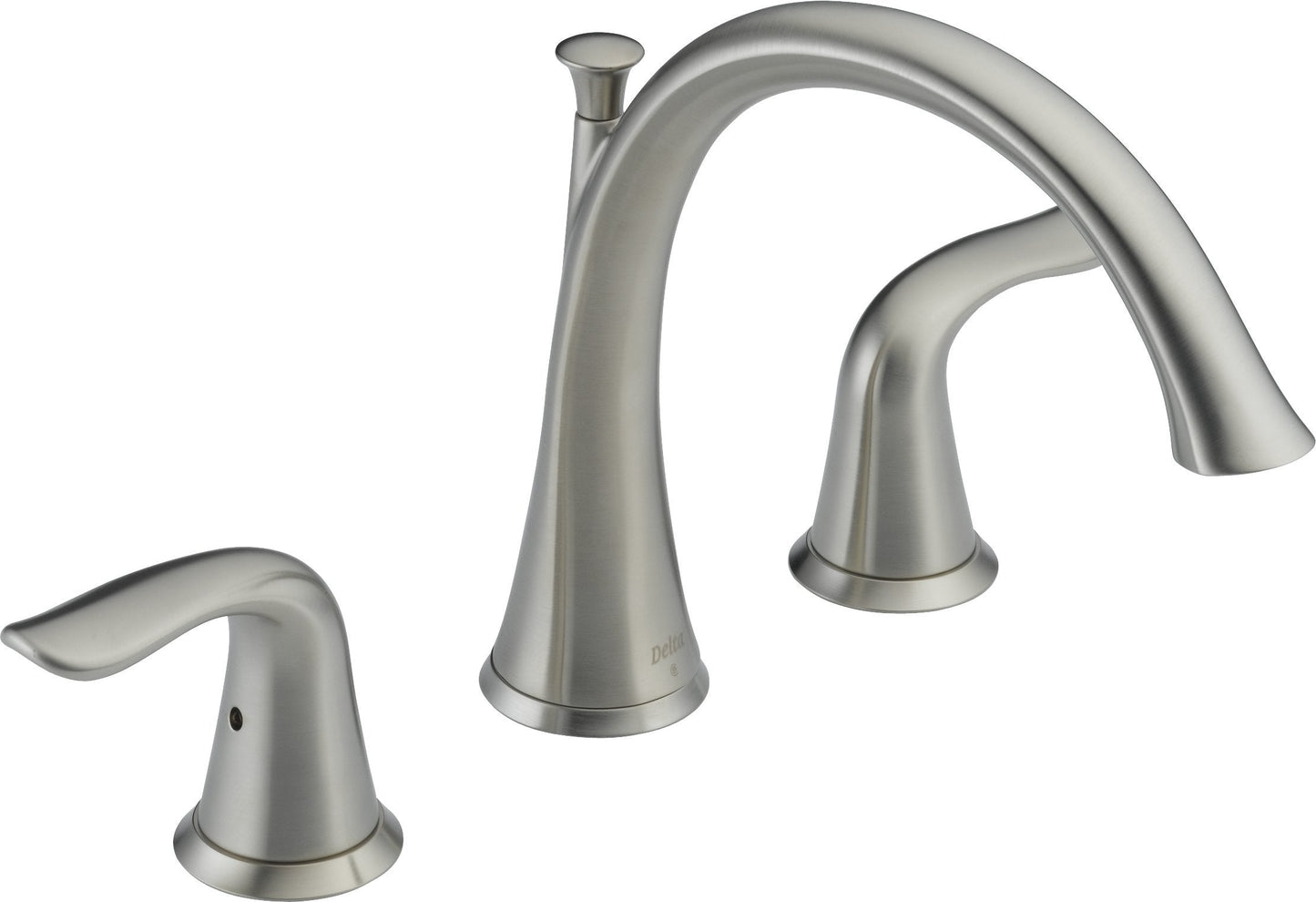 T2738-SS Lahara Roman Tub Trim, Stainless, 4.00 x 9.00 x 20.00 inches
