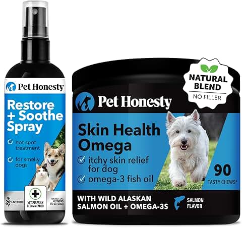 Soothe Hot Spots Spray and Skin Health Chews