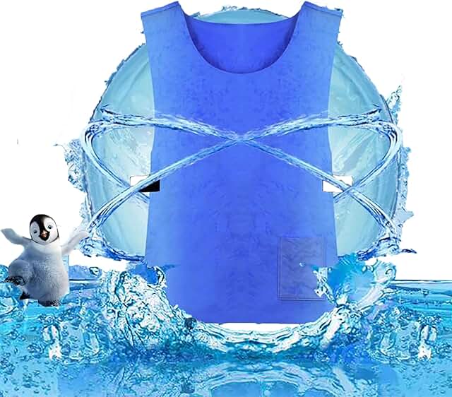 Adjustable Cooling Vest for Sports and Outdoor Activities