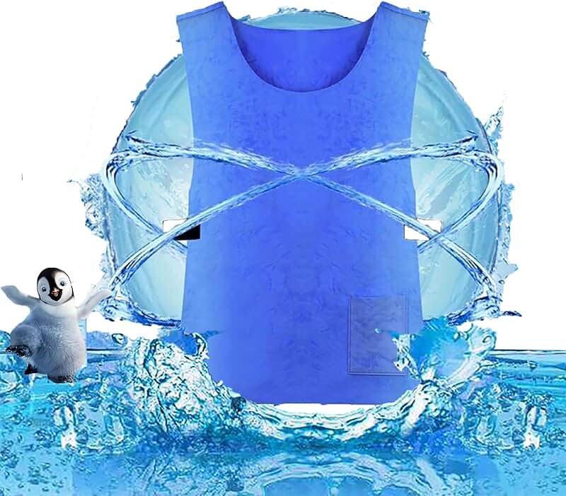 Adjustable Cooling Vest for Sports and Outdoor Activities