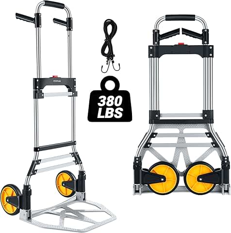Heavy Duty Folding Hand Truck with Wheels