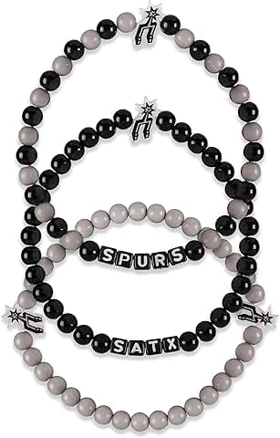 NBA Team Logo Beaded Friendship Bracelets Set